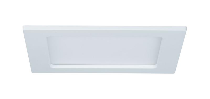 Quality LED Einbauleuchte Panel eckig 4000K 16,5x16,5cm Weiß Paulmann 92065