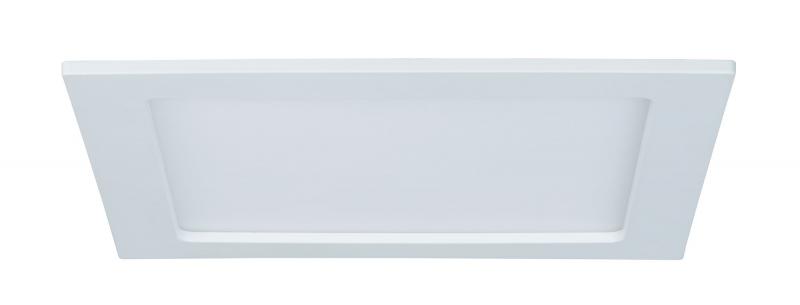 Paulmann 92066 Quality EBL Set Panel eckig LED 1x18W 4000K 230V 220x220mm Weiß/Kunststoff