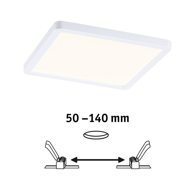 Paulmann 93040 EB Panel AREO VariFit IP44 13W 3000K 175 x175mm Weiß Kst