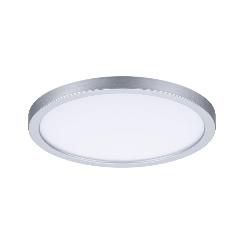 Smartes LED Einbaupanel Paulmann 93045 AREO VariFit IP44 15W Tuneable White Zigbee 175mm Chrom matt