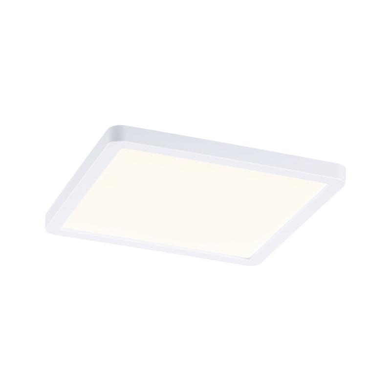 Paulmann 93053 Quadratisches LED Einbau Panel AREO VariFit IP44 13W 3000K 3Step dim 175x175mm Weiß