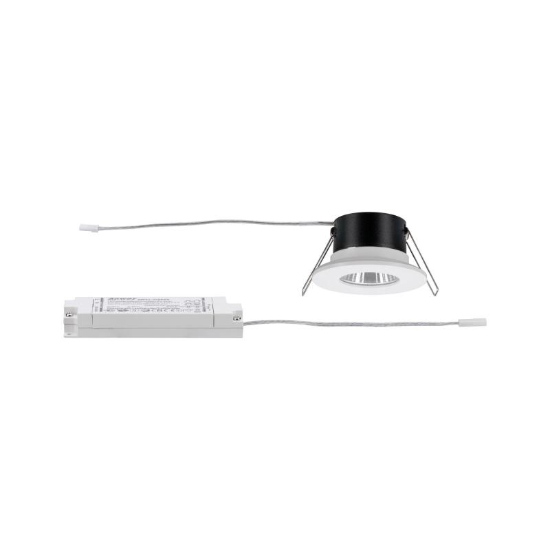 Paulmann 93670 Einbauleuchte Set Calla IP65 rund starr LED 1x 770lm 4000K 7W Weiß