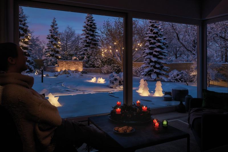 Aktion: Nur noch angezeigter Bestand verfügbar - LED Weihnachtsbaum Outdoor 49cm hoch Plug & Shine Paulmann 94185