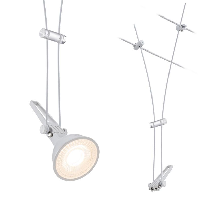 Paulmann LED-Spot für Seilsystem Comet Weiß matt für GU5,3 12V Metall 94488