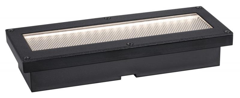 Paulmann 94576 Solar LED Bodeneinbauleuchte Domenic staubdicht 1m unter Wasser geschützt warmweiß Schwarz