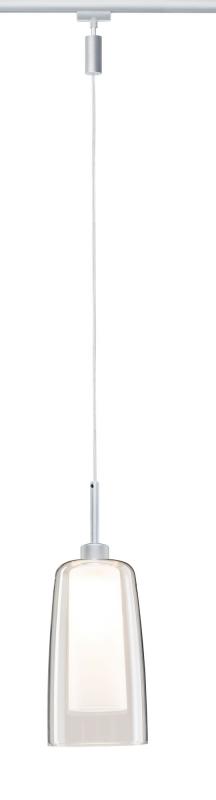 Paulmann 94998 URail LED Pendulum Arido II 5W GU10 Chrom/Klar/Satin