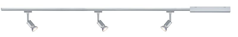 Paulmann 95463 URail Set Pure II in Chrom - 1m Schienensystem mit 3 Spots