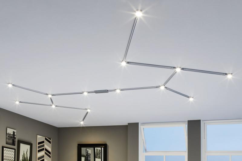 Paulmann Variline Led Linienverbinder 1x5 8w Alu Geburstet Dimmbar