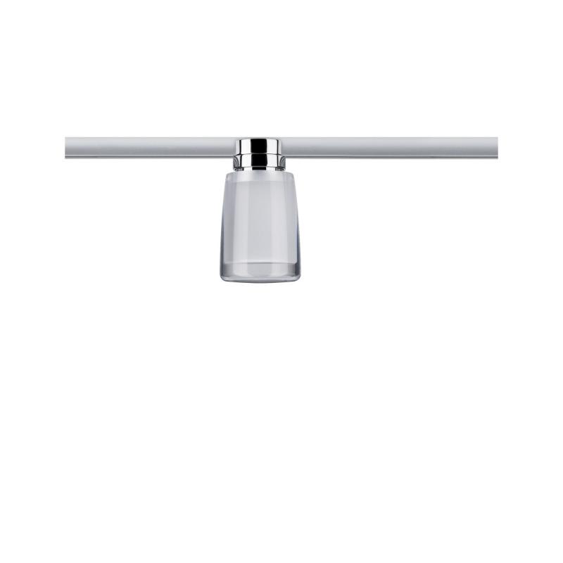 Paulmann 95501 URail Ceiling Safira 1x5.2W Chrom/Klar/Satin