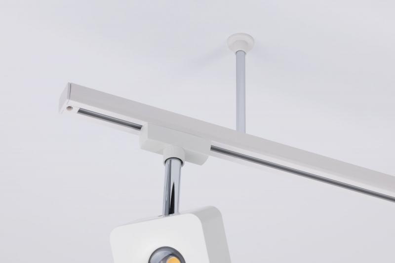 Paulmann 97688 URail System Light&Easy Abhängung 105mm Weiß Metall