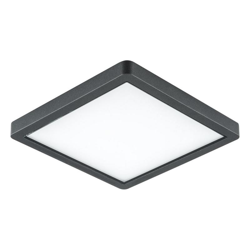 EVN LED Anbauleuchte quad. anthrazit IP54 15W 3000K 820lm