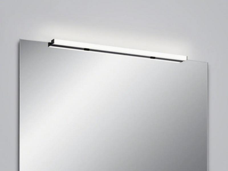 90cm Helestra LADO-S LED Spiegelleuchte und Wandleuchte in schwarz-matt