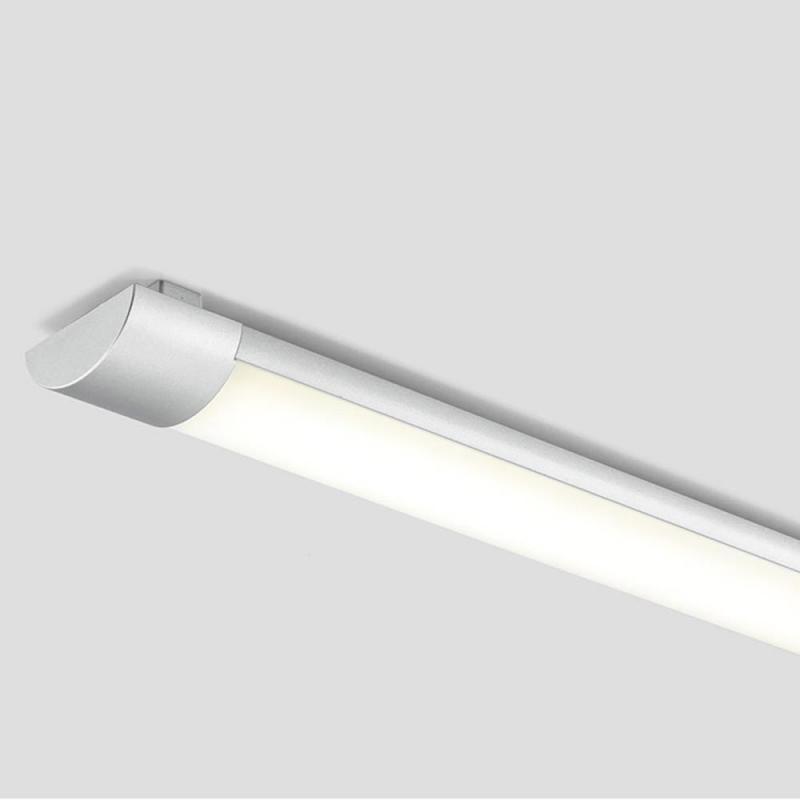 60cm EVN LED Anbauleuchte silber 597mm IP20 3000K 20W 1805lm - warmweiße Beleuchtung