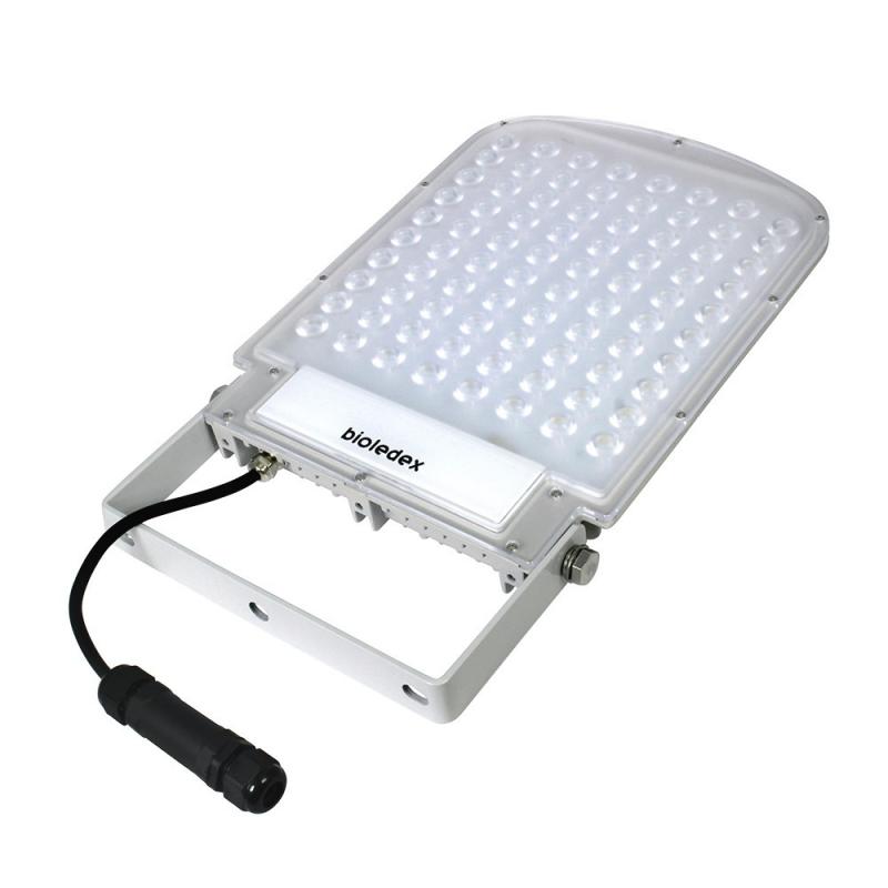 Bioledex ASTIR LED Fluter 50W 70° 4300Lm 5000K Grau IP20 Hallenleuchte