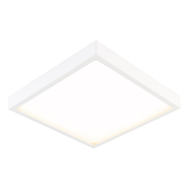 EVN LED Decken- und Wandpanel quad. weiß IP20 18W 3000K- warmweißes Licht