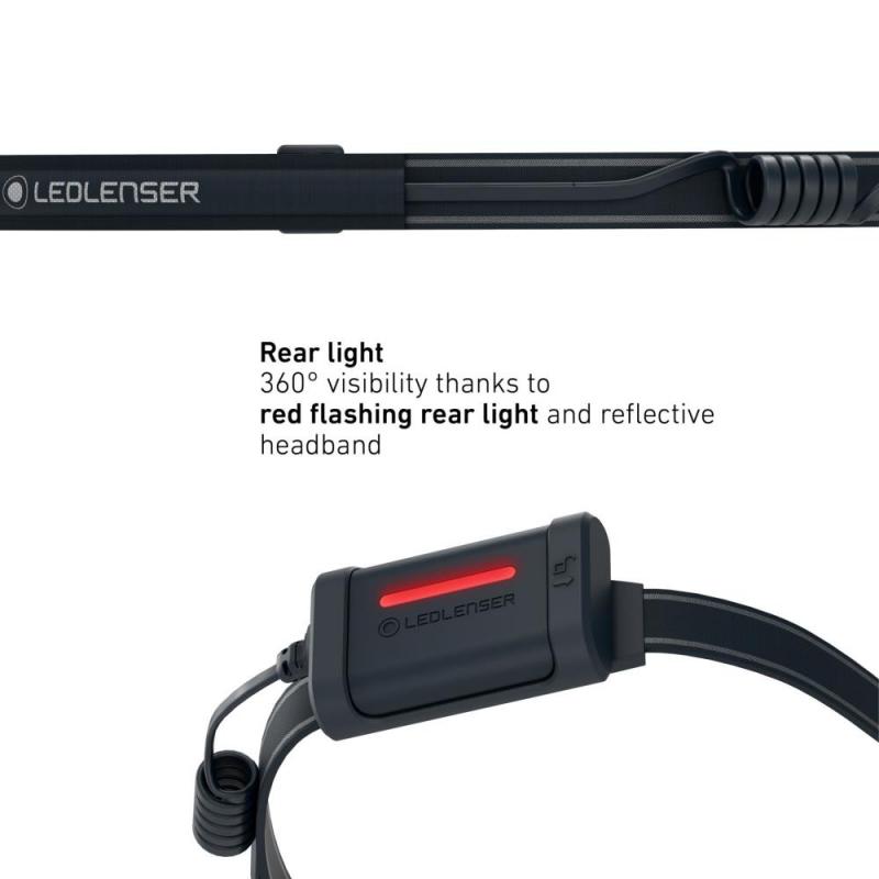 Ledlenser 502717 NEO3 LED Stirnlampe schwarz-grau