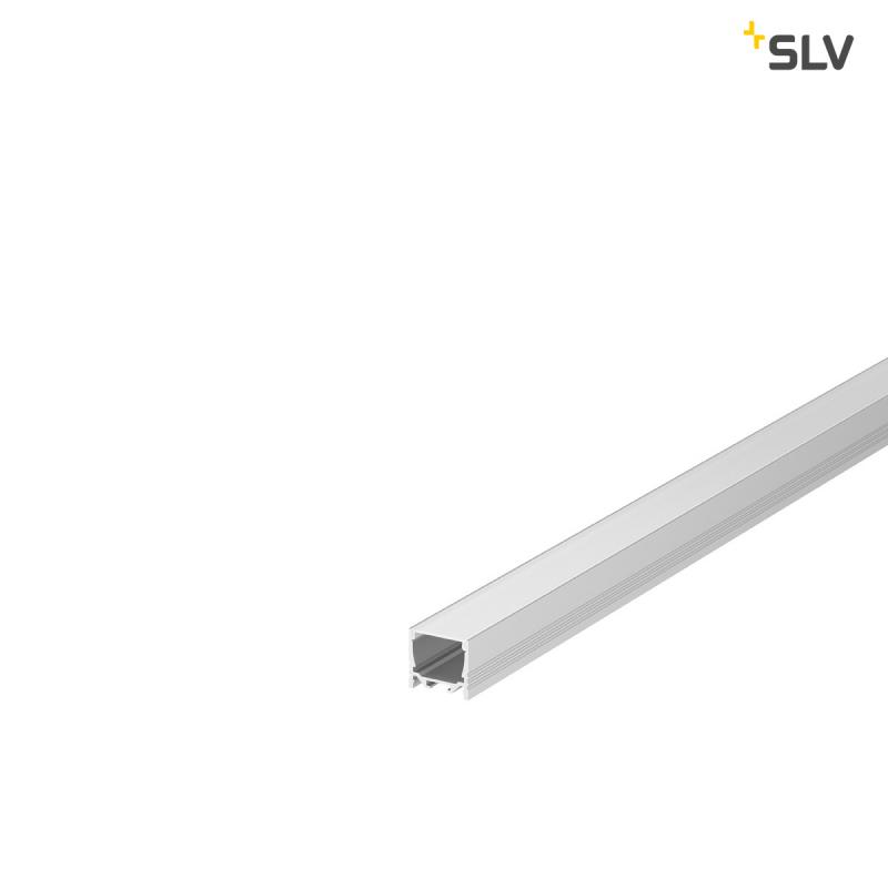 SLV 1000511 GRAZIA 20 LED Aufbauprofil, standard, gerillt, 2m, alu