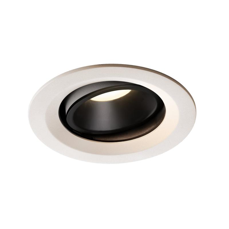 SLV 1003613 NUMINOS MOVE DL M Indoor LED Deckeneinbauleuchte weiß/schwarz 4000K 20° dreh- und schwenkbar