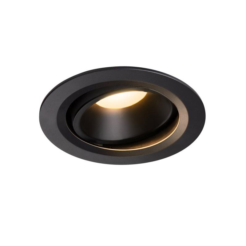 SLV 1003649 NUMINOS MOVE DL L Indoor LED Deckeneinbauleuchte schwarz/schwarz 3000K 20° dreh- und schwenkbar