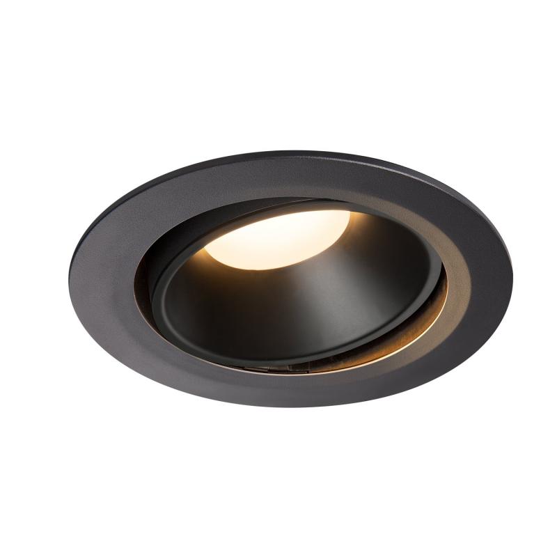 SLV 1003727 NUMINOS MOVE DL XL Indoor LED Deckeneinbauleuchte schwarz/schwarz 3000K 55° dreh- und schwenkbar