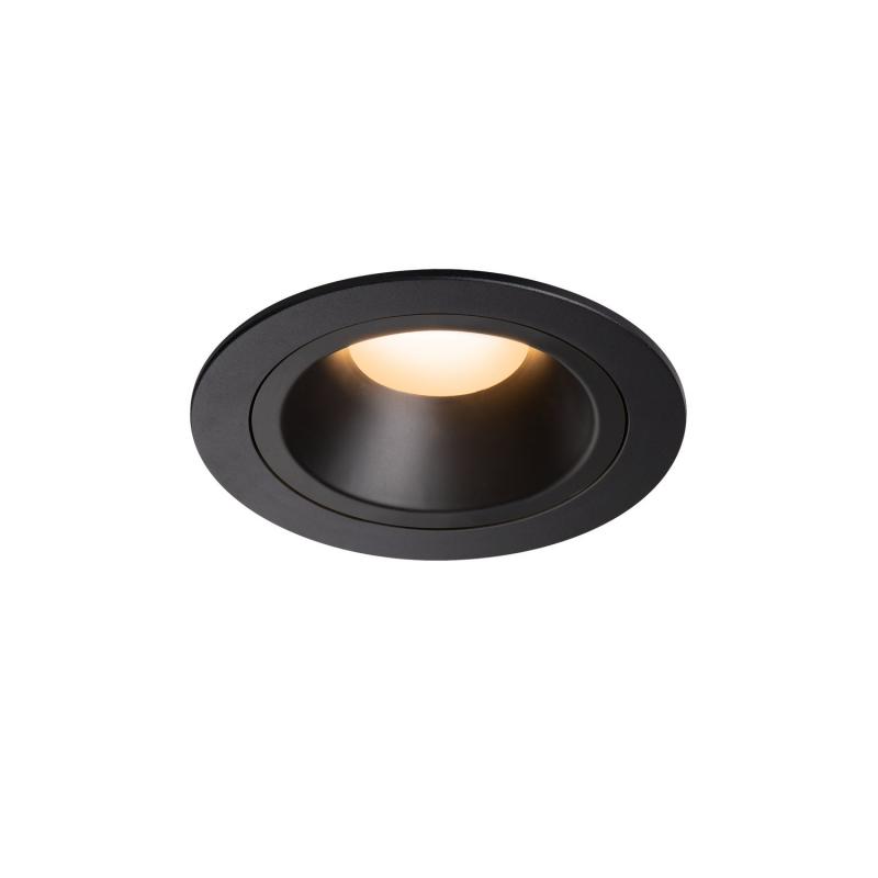 SLV 1003844 NUMINOS DL M Indoor LED Deckeneinbauleuchte schwarz/schwarz 2700K 40° inkl. Blattfedern