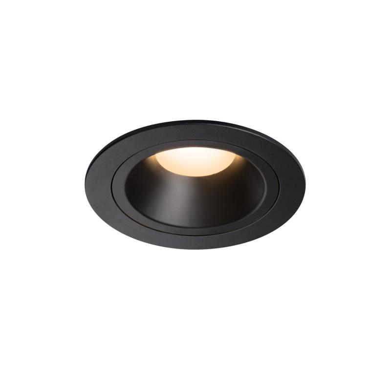 SLV 1003868 NUMINOS DL M Indoor LED Deckeneinbauleuchte schwarz/schwarz 3000K 40° inkl. Blattfedern