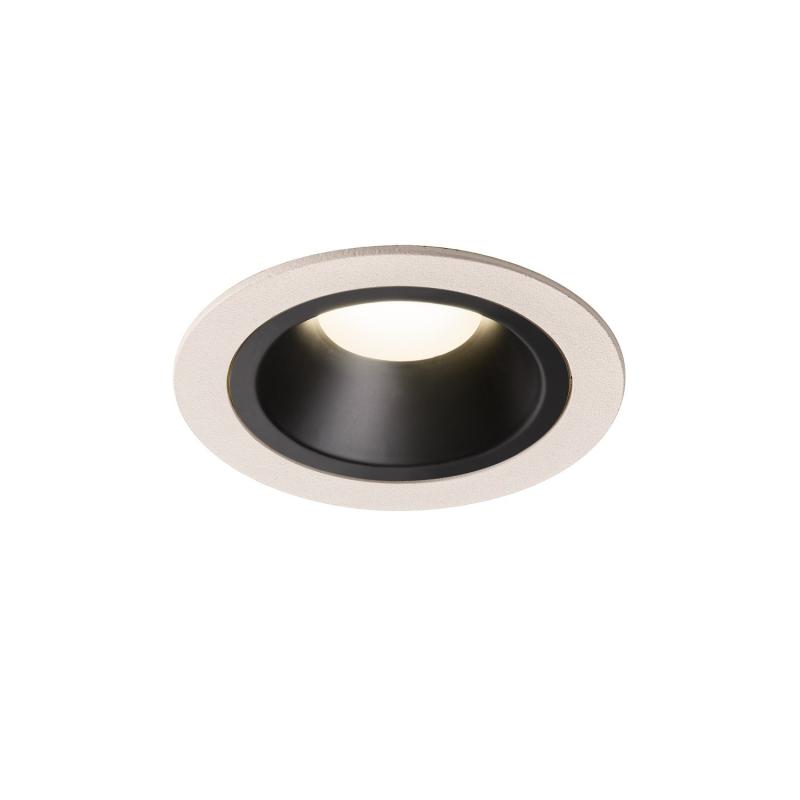 SLV 1003907 NUMINOS DL M Indoor LED Deckeneinbauleuchte weiß/schwarz 4000K 55° inkl. Blattfedern