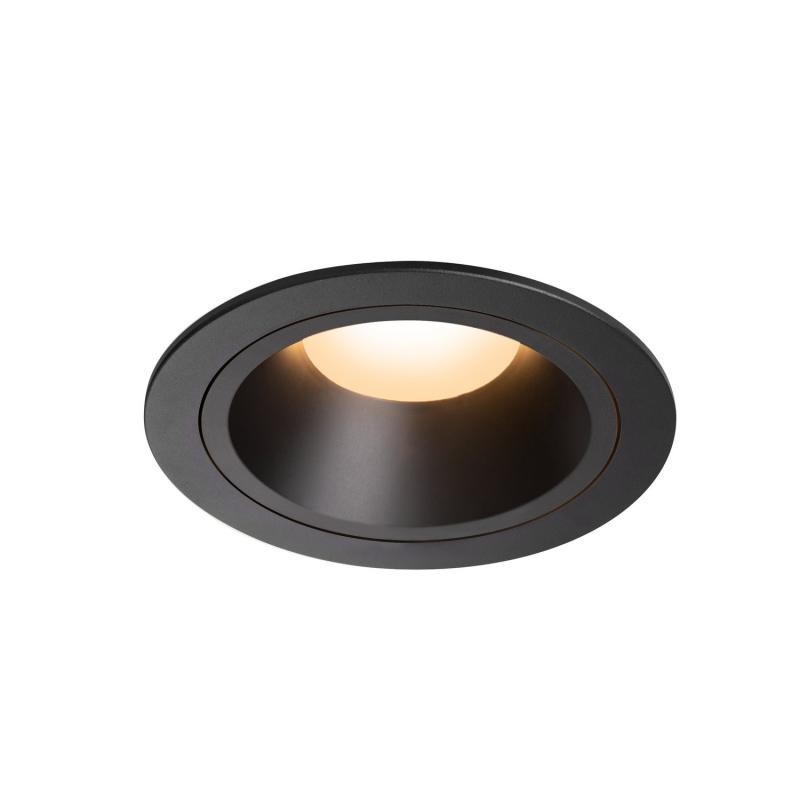 SLV 1003913 NUMINOS DL L Indoor LED Deckeneinbauleuchte schwarz/schwarz 2700K 20°