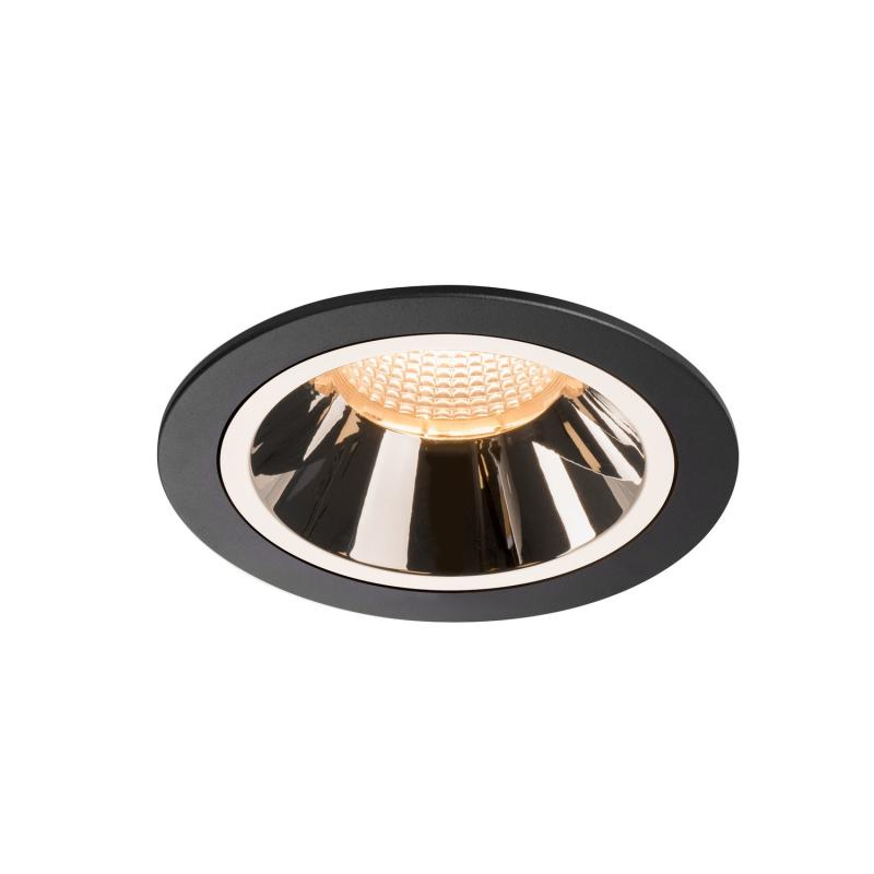 SLV 1003915 NUMINOS DL L Indoor LED Deckeneinbauleuchte schwarz/chrom 2700K 20°