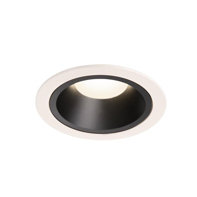 SLV 1003976 NUMINOS DL L Indoor LED Deckeneinbauleuchte weiß/schwarz 4000K 40°