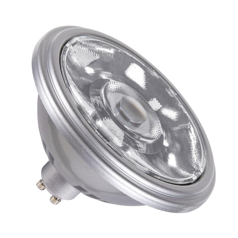 SLV 1005275 QPAR111 GU10 LED Strahler dimmbar silber 12.5W 2700K CRI90 10°