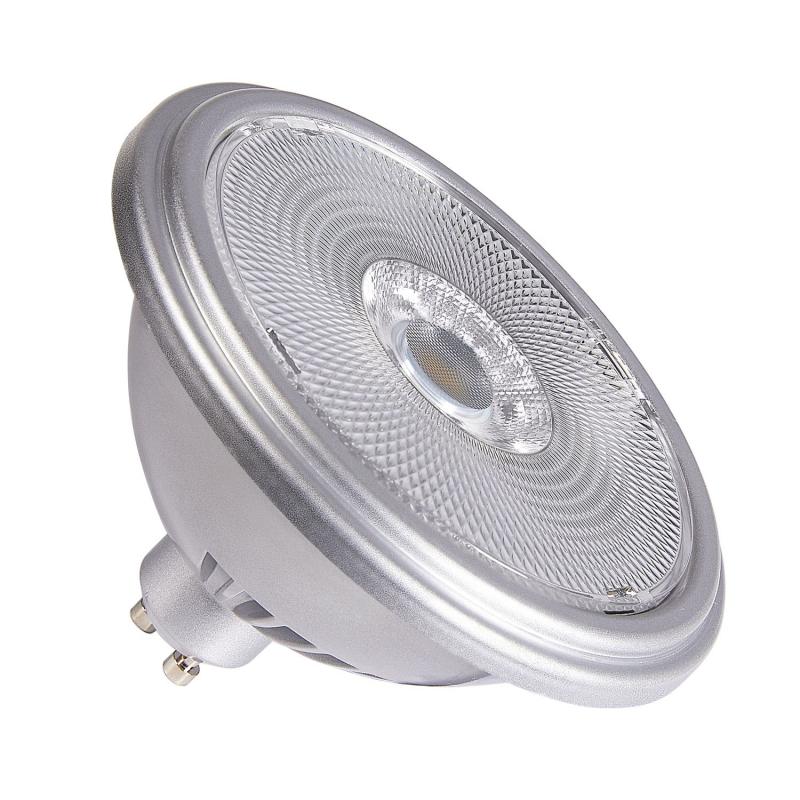 SLV 1005282 QPAR111 GU10 LED Strahler dimmbar silber 12,5W 4000K CRI90 30°