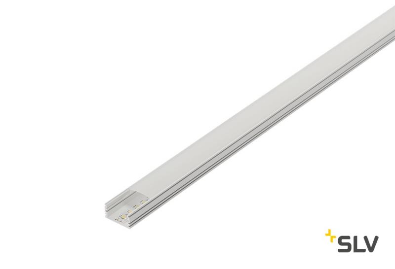 SLV 214351 GLENOS Abdeckung 200 für Linear-Profil 2713, 2m, satiniert