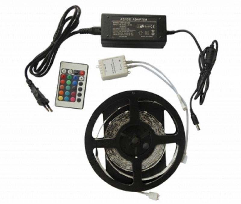BIOLEDEX® 5m RGB wasserdichte LED Streifen mit Fernbedienung SMD-RGBW-183