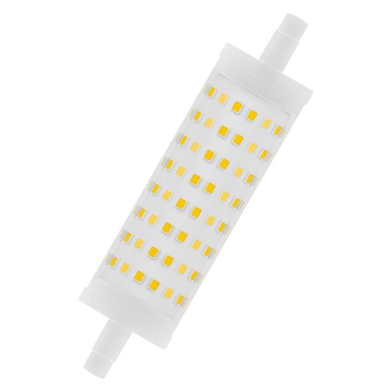 OSRAM R7s LED-Stablampe Kolbenform 118mm warmweiß dimmbar 15W wie 125 Watt leistungsstark