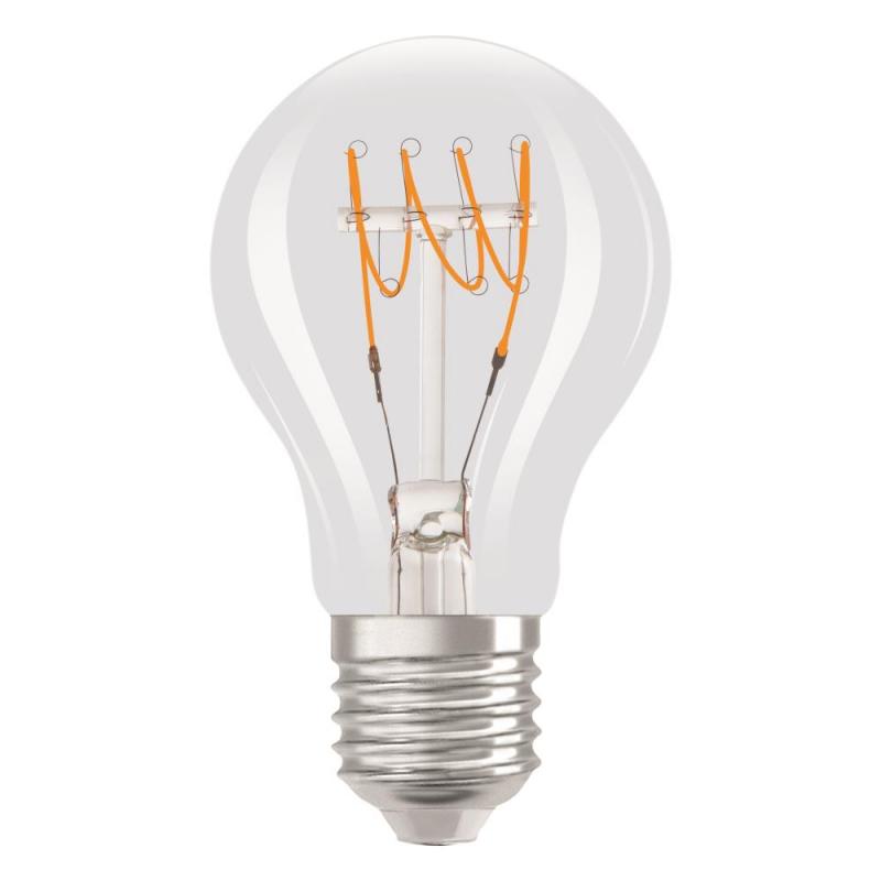 OSRAM E27 Klare LED Filamentlampe dimmbar 4,8W wie 40W warmweißes Licht 2700K