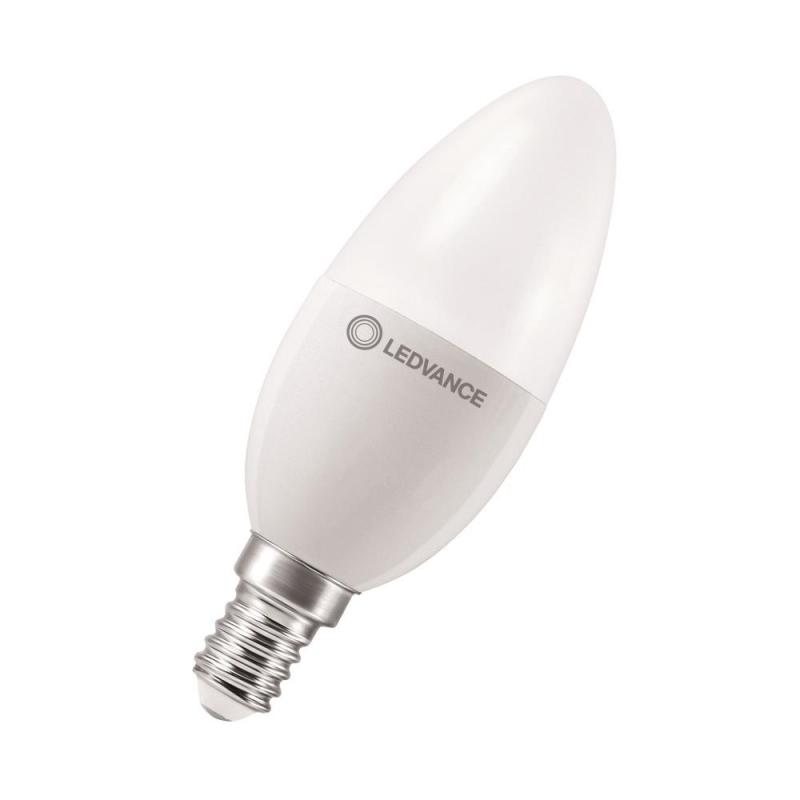 Ledvance E14 LED Kerzenlampe facility 7,3W wie 60W 4000K - Licht für AC/DC system (AC 220-240V, DC 176-250V)