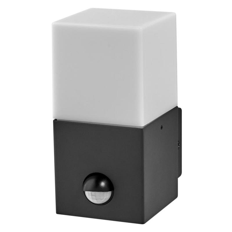 Ledvance Sensor Außenwandleuchte Endura Classic Square Cylinder in Dunkelgrau
