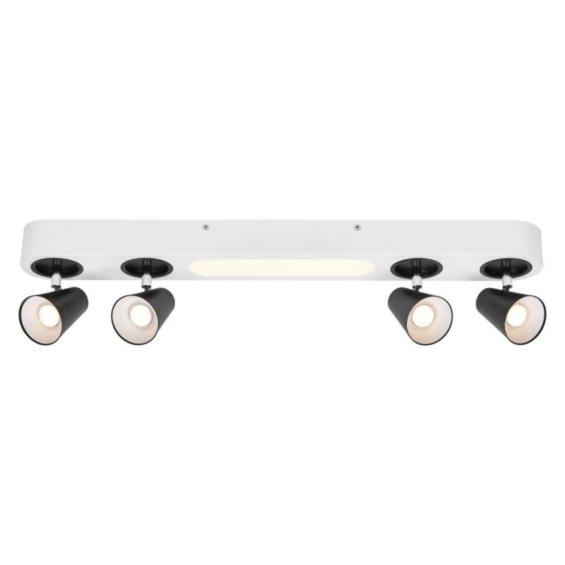 LEDVANCE 4er LED Wand- und Decken Strahler Decor Spot Neptune Weiß mit Click Select