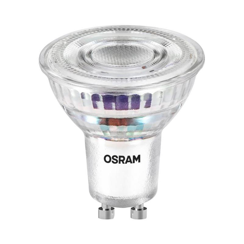 2er Set OSRAM GU10 LED Strahler besonders effizient 36 ° 2W wie 50W 2700K warmweißes Licht