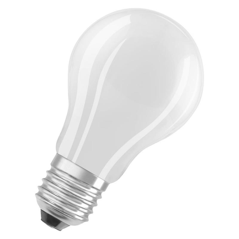 OSRAM E27 LED Lampe Classic Frosted 3,8W wie 60W warmweißes Licht 2700K - Energy efficiency class A - besonders effizient