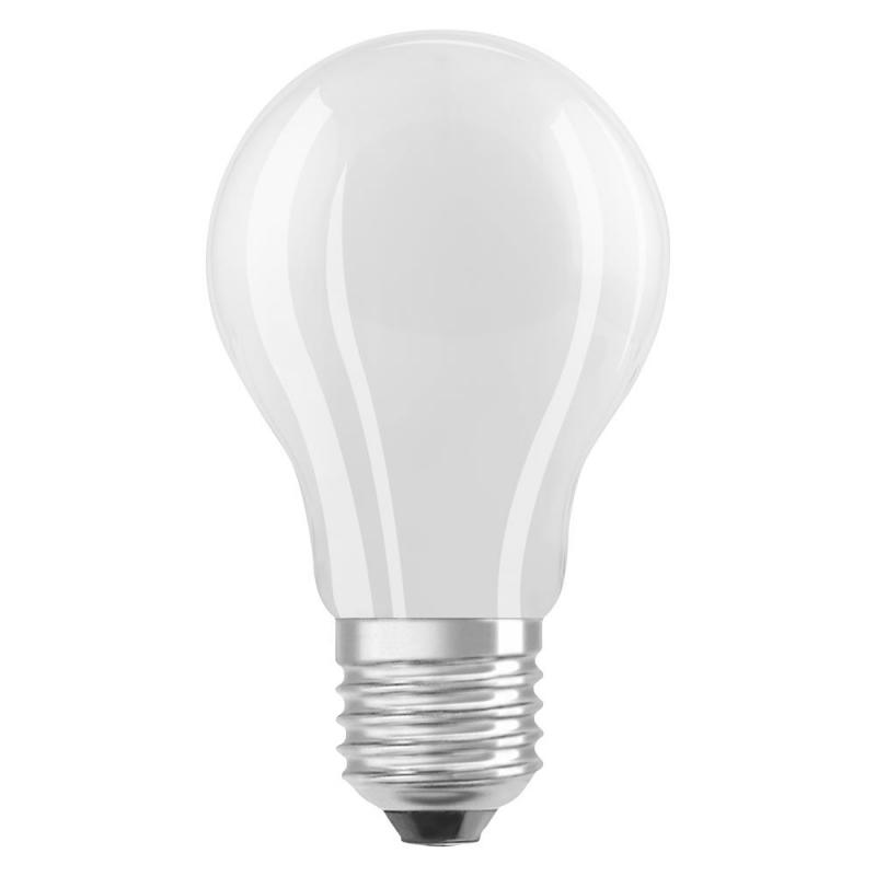 Ledvance E27 Besonders effiziente LED Lampe Classic matt 5W wie 75W 3000K warmweißes Licht für die Wohnung