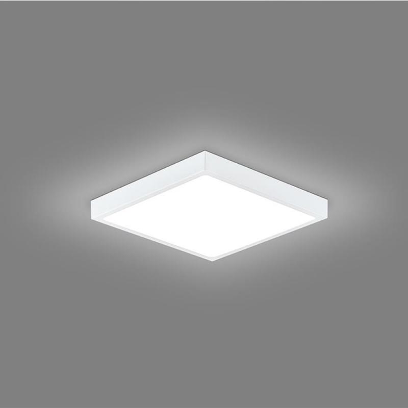 EVN LED Decken- und Wandpanel quad. weiß IP20 18W 3000K- warmweißes Licht