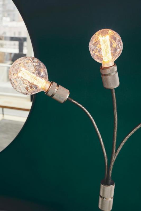 Halo Design Dekorative COLORS LED Lampe Facet Globe E27 3-Step Dimmbar