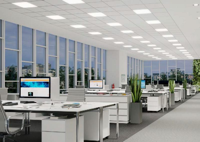 LEDVANCE LED Panel Performance 625mm 33W 3000K warmweißes Licht - professionelle Bürobeleuchtung