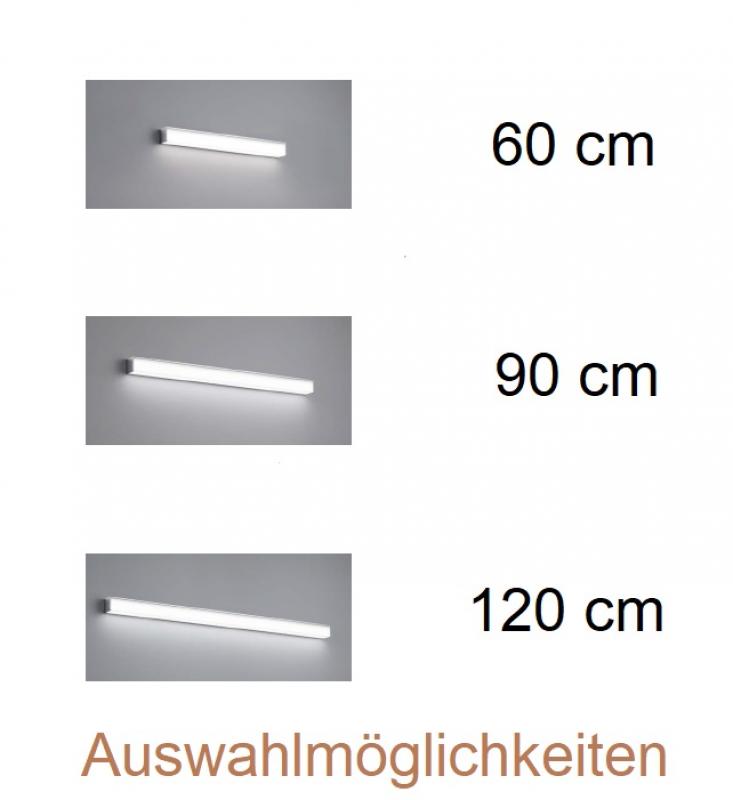 60cm Helestra NOK Wandleuchte & Spiegelleuchte in chrom