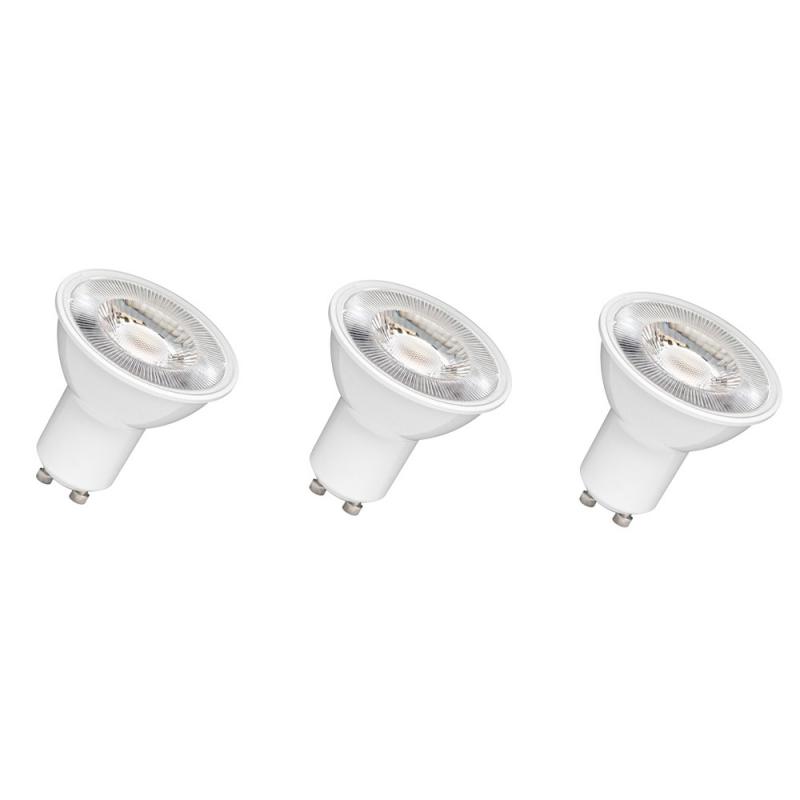 3er Pack OSRAM GU10 LED Strahler PAR16 120° Abstrahlwinkel 6,9W wie 50W 2700K warmweißes Licht breiter Lichtkegel