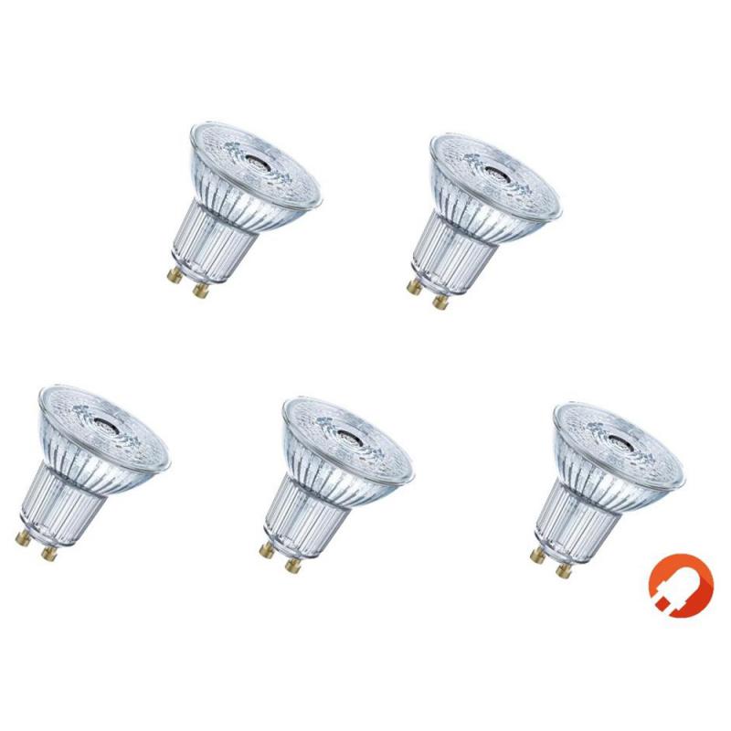 OSRAM GU10 LED Strahler STAR PAR16 36° Abstrahlwinkel 4,5W wie 50W 4000K Neutralweißes Licht dimmbar mit hoher Farbwiedergabe