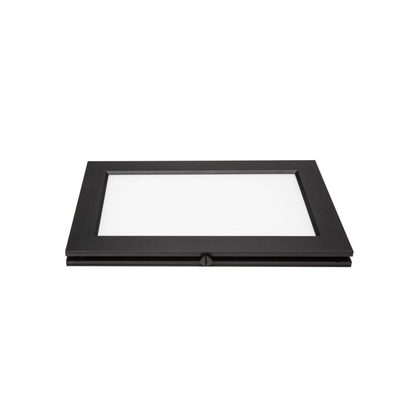 SLV 1002864 PLYTTA rectangular Seilleuchte für TENSEO Niedervolt-Seilsystem 2700K schwarz