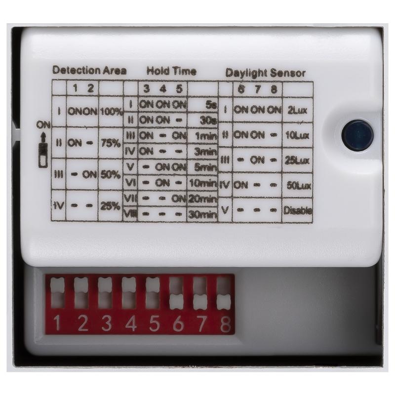 SLV 1007515 OUTDOOR BULKHEAD V 360 20W 830/840 IP65 IK10 Sensor